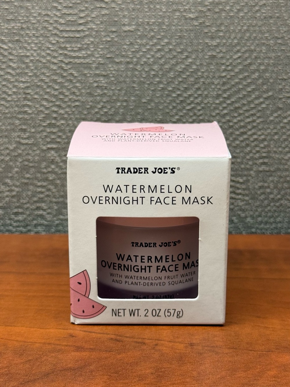 Trader Joe's Watermelon Overnight Face Mask - Pink